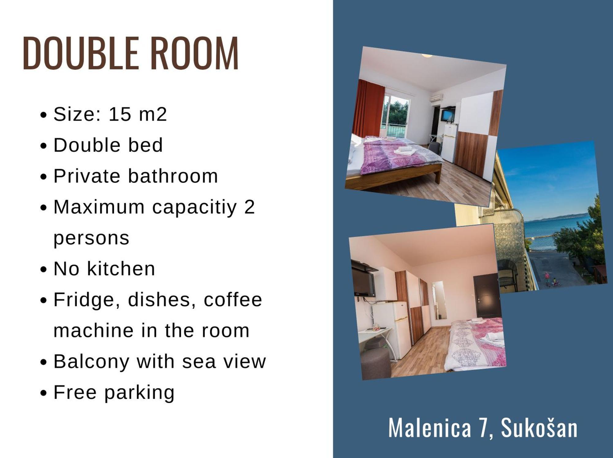 Guest House Malenica Sukošan Rom bilde